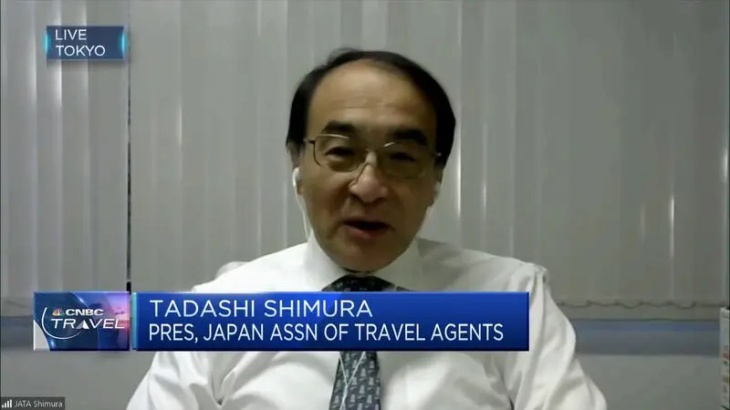 Those traveling to Japan right now are 'mostly rich people,' says Japan Association of Travel Agents