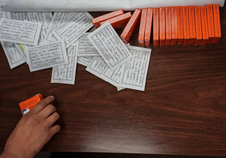 Doses of Mifepristone and Misoprostol at a clinic in Santa Teresa, N.M.