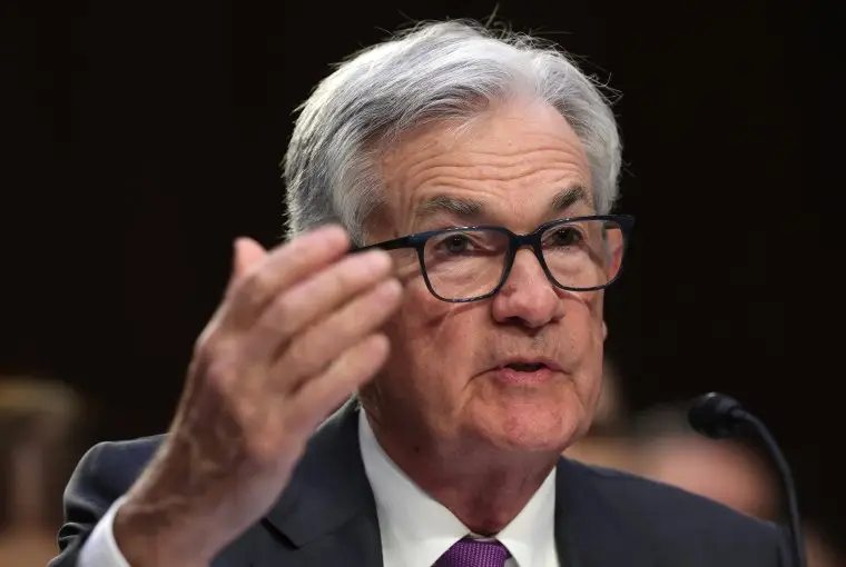 Federal Reserve Chair Jerome Powell testifies before the Senate Banking Committee on March 7, 2023.