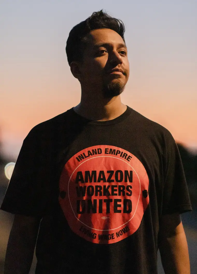 Daniel Rivera at his home in Mentone, Calif.