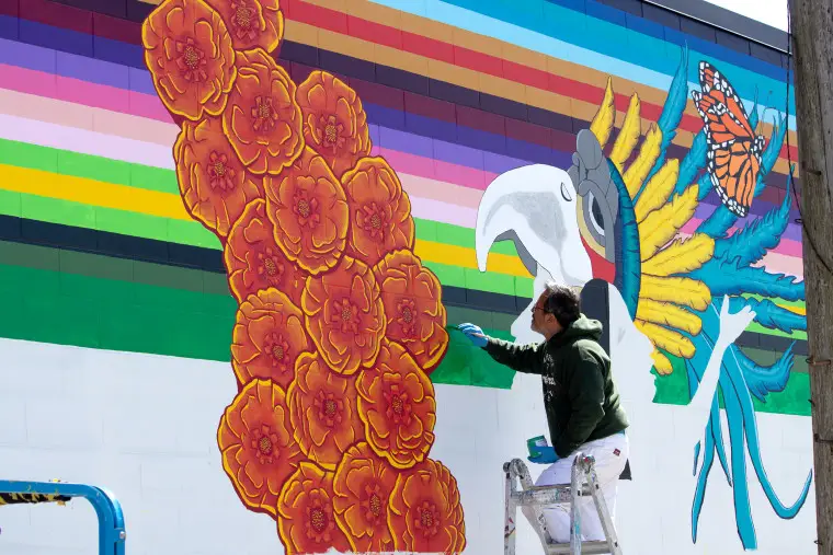 latino culture art paint painting mural