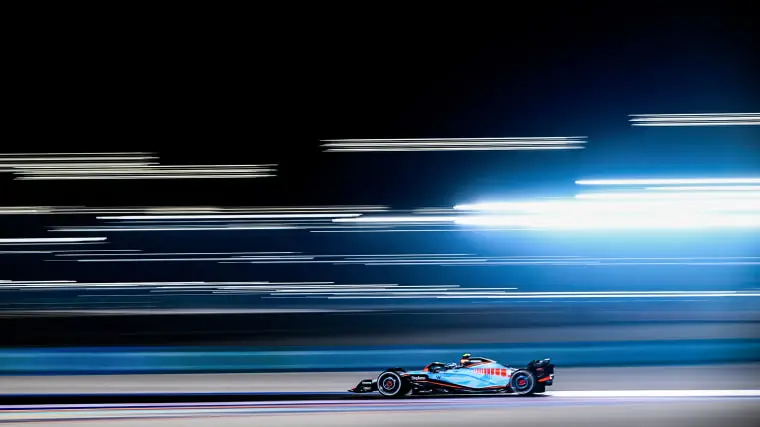 Logan Sargeant on track during the F1 Grand Prix of Qatar