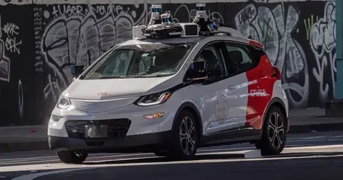 Self-driving cars are oftentimes victims in hit-and-run incidents