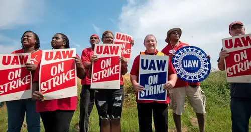 UAW workers at Mercedes-Benz supplier go on strike, potentially affecting popular Mercedes models